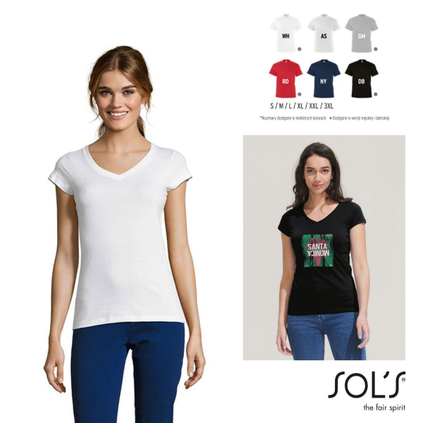 MOON Damski T-SHIRT 150g