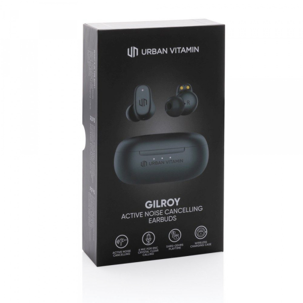 Bezprzewodowe słuchawki douszne Urban Vitamin Gilroy ANC